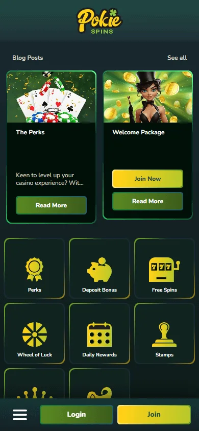 Pokiespins Casino mobile promotions with bonus and free spin offers
